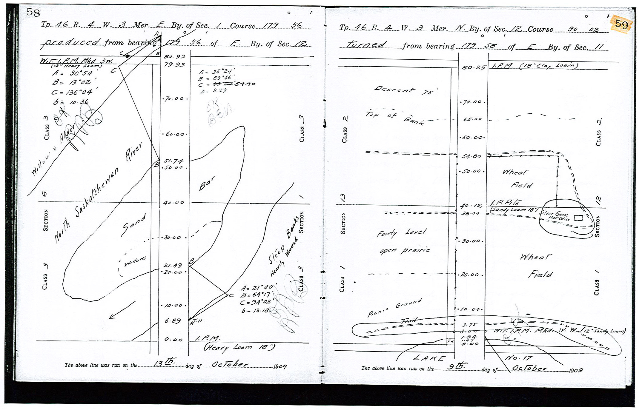 Field book page