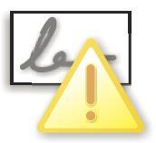 Yellow warning