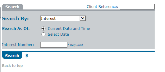 Quick Search by Interest