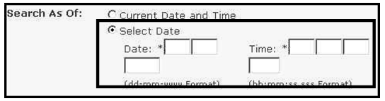 Select Date