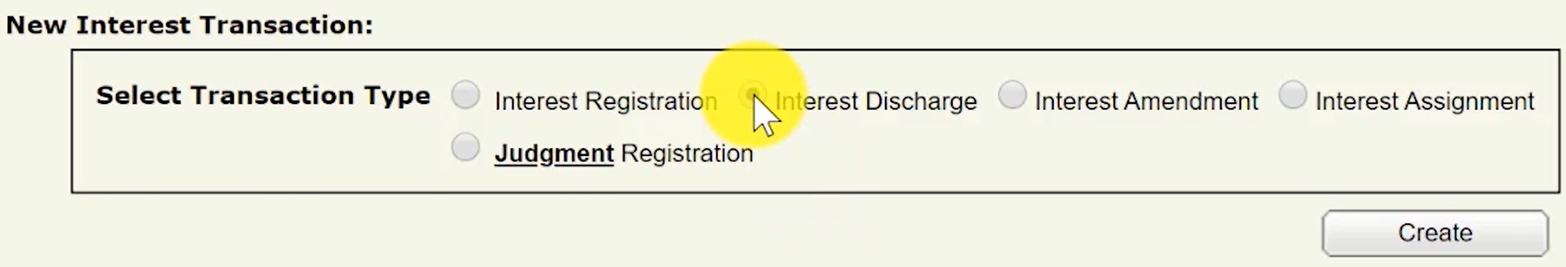 Interest DIscharge Select