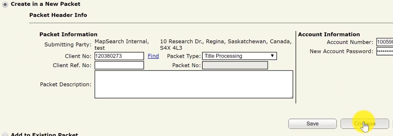 Step 4 - click conti