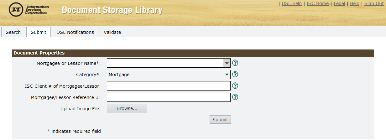 DSL Screen Shot