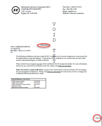 Notice